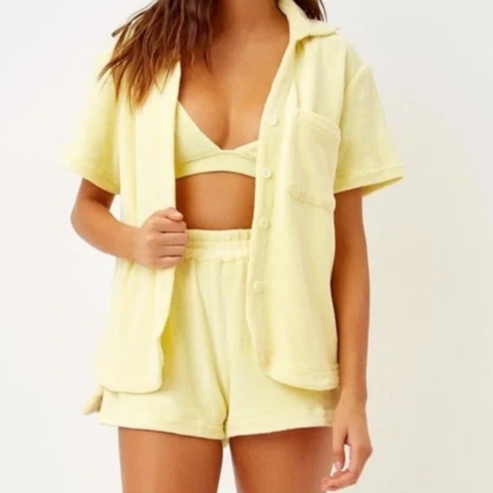 Frankie’s Bikini Terry Dolphin Shorts